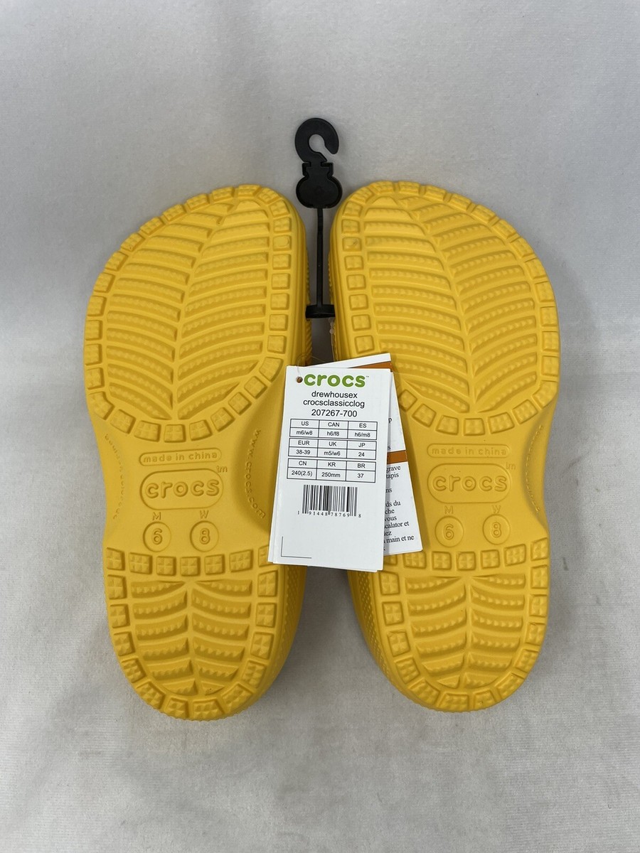 Brand New Justin Bieber Drew House X Crocs Classic Clog Brand New Justin Bieber Drew House X Crocs Classic Clog