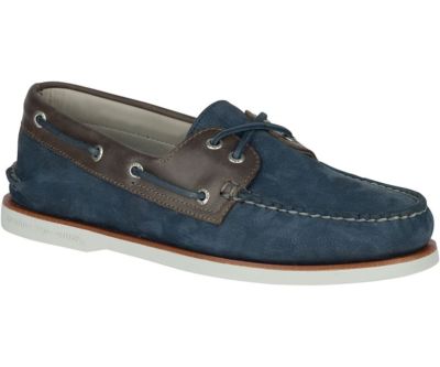 Sperry Top-Sider Gold Cup Boat Shoes Mens Size 8 M Blue Brown Gray STS15266 Gold Cup™ Authentic Original™ 2-Eye Boat Shoe Navy | Sperry main image 4