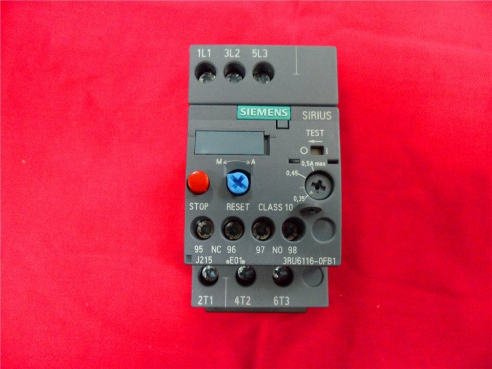 1PC NEW Siemens Overheat relay 3RU61160FB1 3RU6 1160FB1 0.35A0.5A eBay
