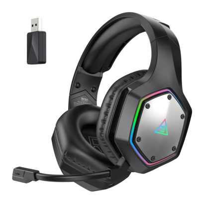 EKSA E1000 WT 2.4GHz Wireless Gaming Headset 7.1 Surround 36H Battery ENC Mic