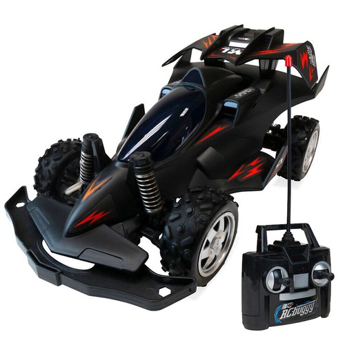 Black Formula One Racing Car Remote Control High Speed Toy Kids Birthday Gift - Picture 2 of 14