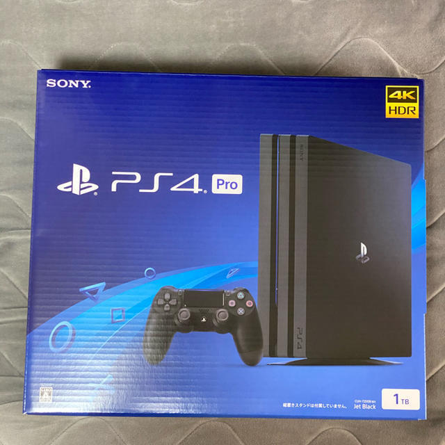PS4 PlayStation 4 Pro Jet Black 1TB Console [CUH-7200BB01 PS4 PlayStation 4 Pro Jet Black 1TB Console [CUH-7200BB01