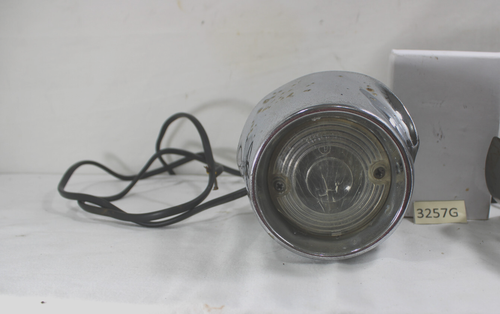 1955-1956 DODGE LEFT & RIGHT FRONT PARKING AND TURN SIGNALS WITH LENS AND WIRES - Picture 3 of 19
