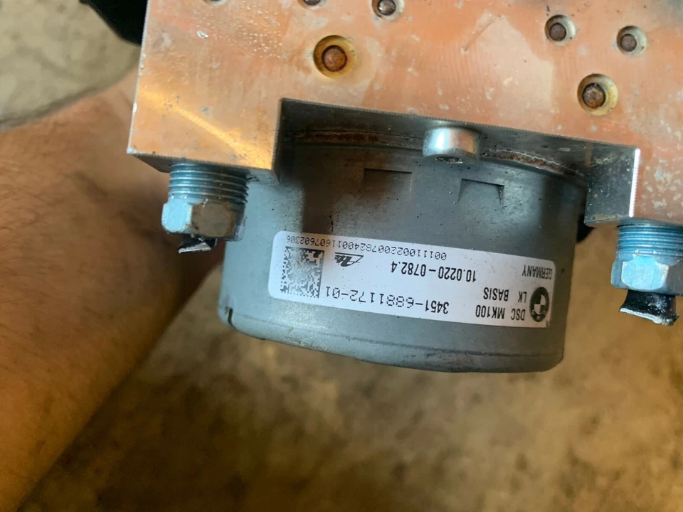 BMW 2012-2018 F30 F32 F22 DSC ABS UNIDAD MÓDULO BOMBA FRENO ANTIBLOQUEO OEM 33K Foto 4 de 4