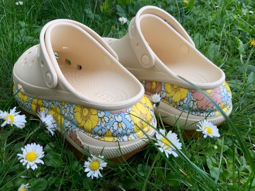 Crocs Retro Floral Mega Crush Clog Limited Collaboration Women’s UK W6/38-39 EUR - Picture 5 of 5