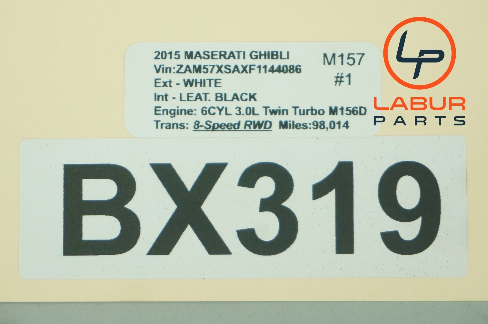 M157 14-17 Maserati Ghibli Engine Radiator Coolant Hose Pipe Line Set BX319