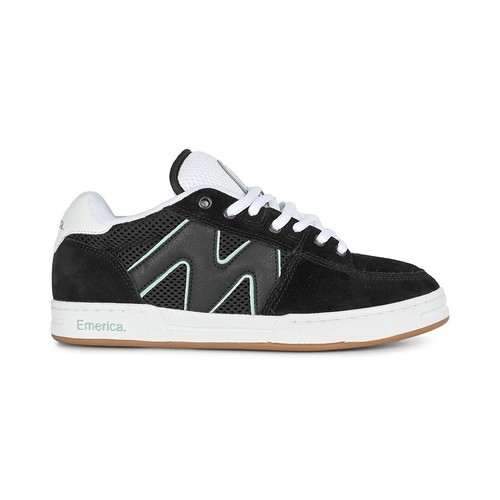 Scarpe Da Skate Emerica OG-1 - Nero/Bianco/Verde - Foto 2 di 7