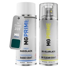 Autolack 2K Spraydosen Set für Chrysler ZG9 Pot Hole Pearl Basislack 2K Klarlack