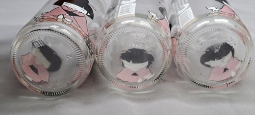 Lot of 3 Hakutsuru "Chika Sake Glass Cup" Empty Container Japan Jar - Picture 6 of 8
