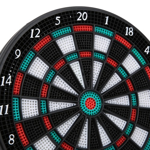 Electronic Dart Automatic Scoring Soft Dart Board Set Familie Freizeit Ziel GB - Bild 24 von 24