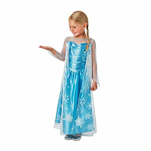 Costume Frozen Glitterato Originale Disney Bambina Vestito Carnevale  3-10anni | eBay