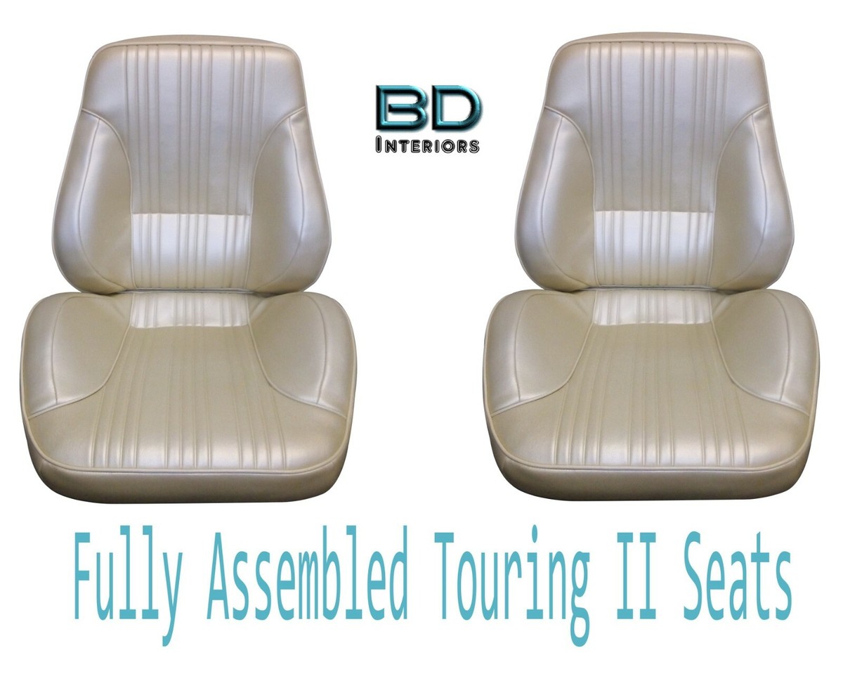 1967 LeMans & GTO Touring II Front Bucket Seats Assembled | eBay