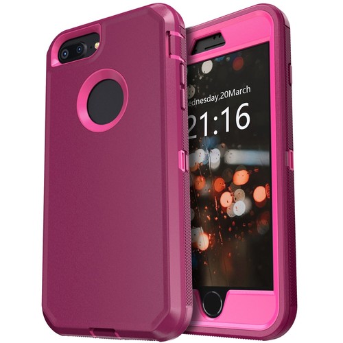 For Apple iPhone 6/6S Plus/7/8 Plus Case Heavy Duty Hybrid Rugged Phone Cover - Imagen 52 de 73