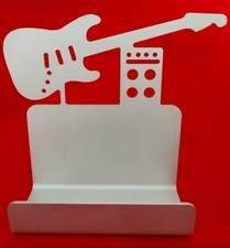 Guitar Business Card Holder Desktop Phone Holder Fender Strat SSS Made in USA