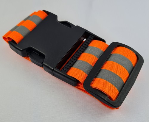 Hi Vis Viz Elasticated Reflective Safety Belt Running Jogging Walking Cycling DS - Picture 4 of 18