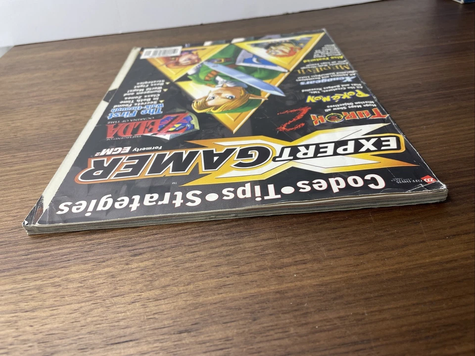 Expert Gamer Magazine December 1998 Issue 54 Legend Of Zelda Turok 2 Pokemon - Image 3 of 4