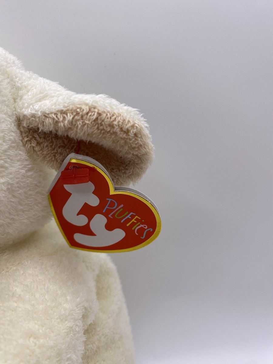 Ty Pluffies - BASHFULLY the Lamb (8 Inch) MINT with MINT TAGS