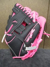Franklin Inferno Baseball Glove Pink 9" Youth 24950 Black Right Hand Throws NEW
