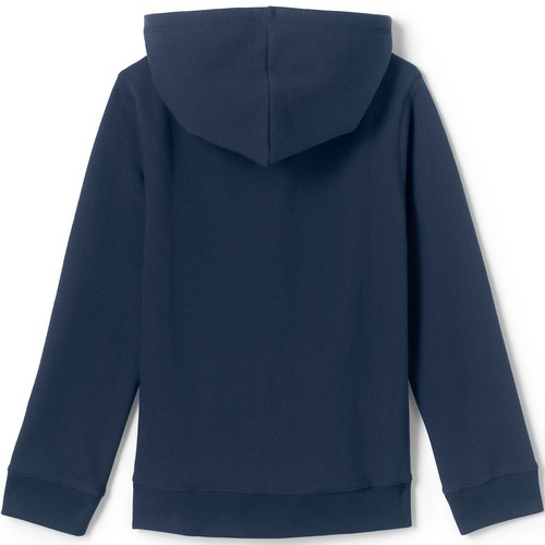 NEW Lands' End Little Kids Unisex Zip Front Hoodie Sweatshirt Navy Blue Size S 4 - Picture 3 of 7