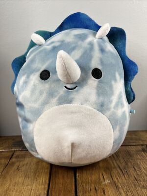 Squishmallows 5 Flip-A-Mallows - Delilah/Jerome - Purple Dino/Blue Tie-Dye Triceratops | Toys R Us Canada