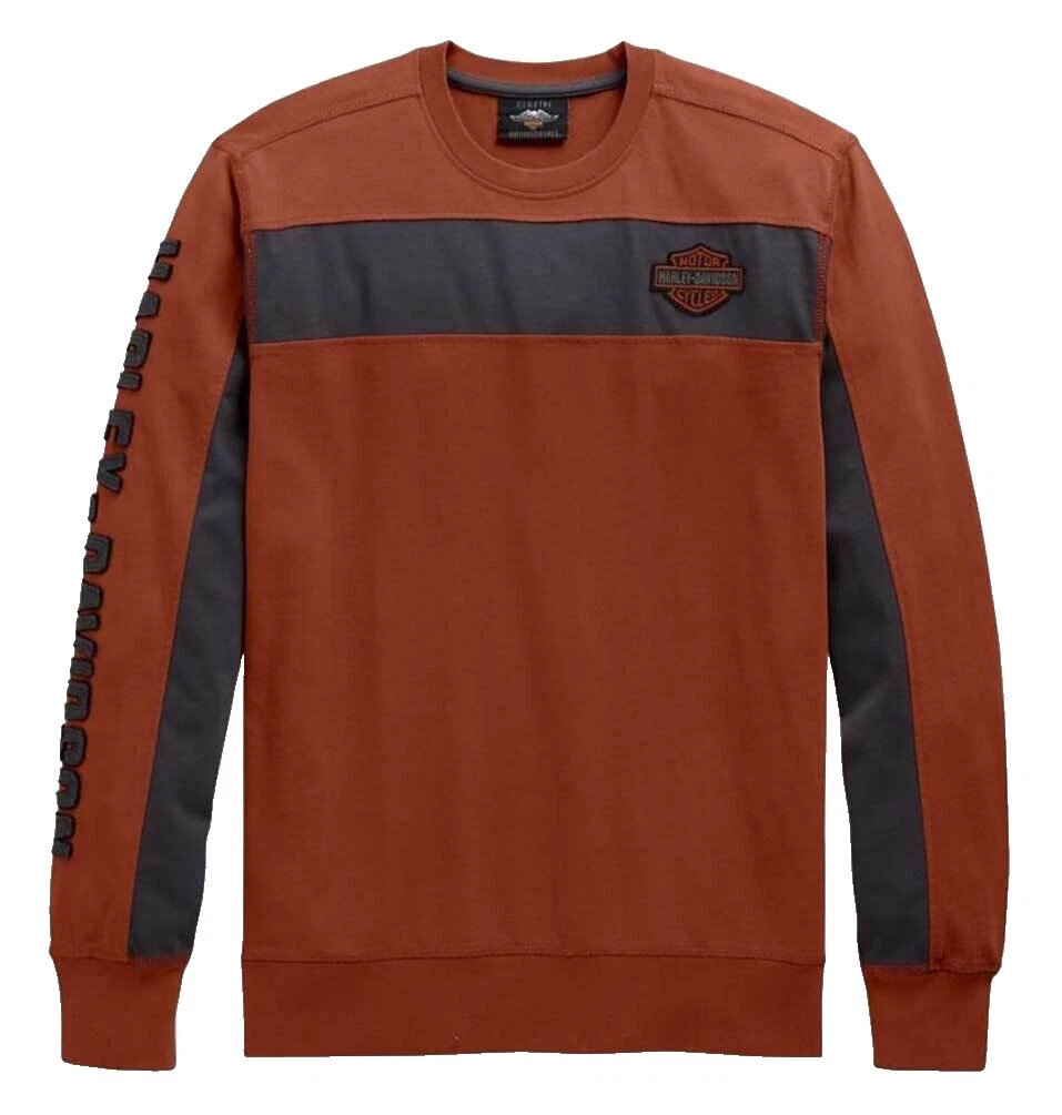 Algodón Harley-Davidson Camisas informales a rayas con botones para hombres