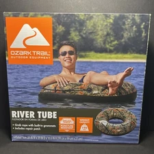 Ozark Trail River/Pool Inflatable Durable 39" Tube Float, CAMO- NEW/SEALED