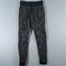 Bylt Elite + Jogger Pants Mens Small Green Camouflage Performance Gym Sweatpants