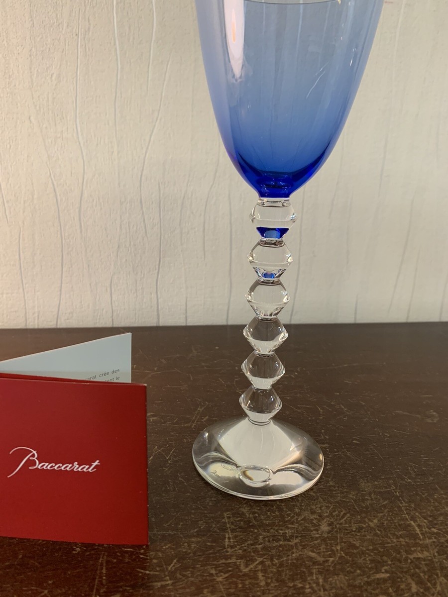 Vega Blue Sky Crystal Wine Glass By Baccarat | eBay