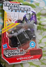 Transformers PRIME Deluxe VEHICON MOSC SEALED 2011