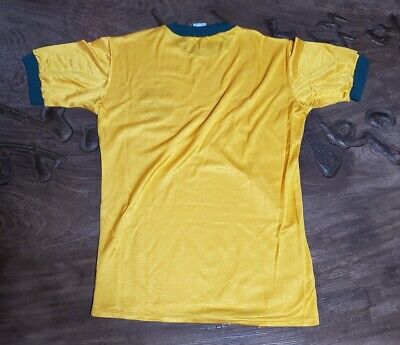 BRAZIL 1982-85 Topper Home JERSEY CAMISA BRASIL Seleção Zico BRAZIL 1982-85 Topper Home JERSEY CAMISA BRASIL Seleção Zico