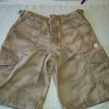 DC Olive Green Cargo Shorts Size 32