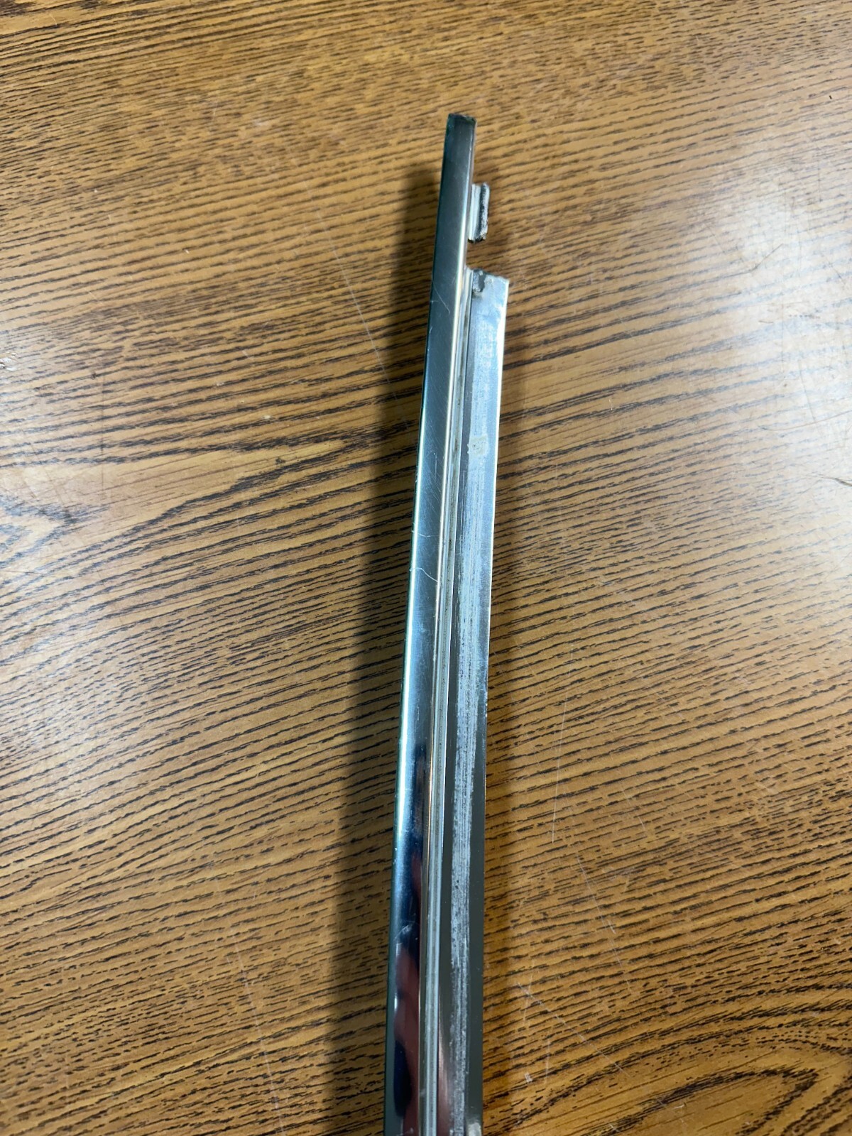 2004-2008 Maserati Quattroporte Left Front Side Door Window Upper Molding Chrome