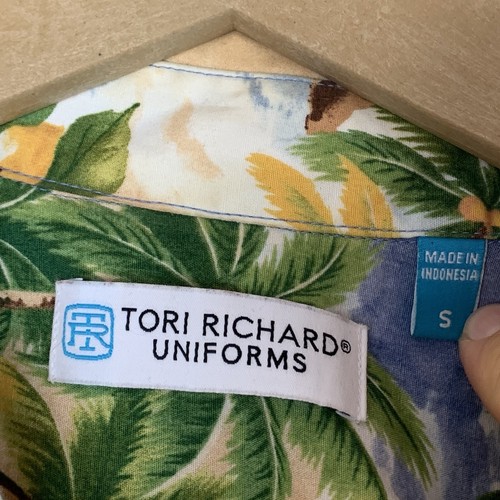 Tori Richard Button Up Shirt Small Uniforms Floral Aloha Hawaii Sunset Bundle 2 - Picture 2 of 4