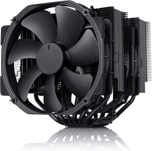 Noctua NH-D15 chromax.Black, Dual-Tower CPU Cooler (140mm, Black) - Picture 1 of 6