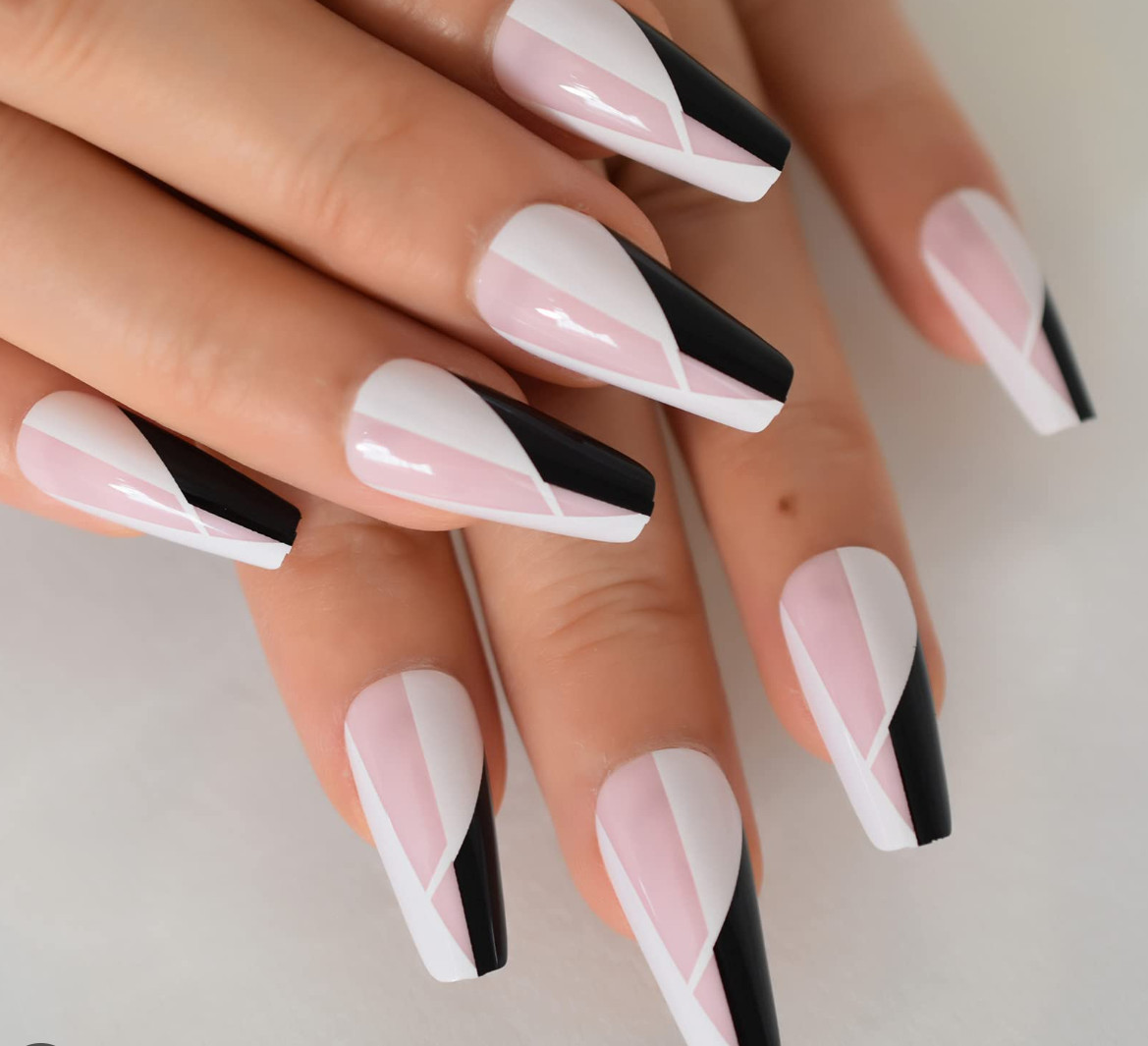 CND Nail Polish- Shellac 3pcs- Black Pool,Clearly Pink & Studio White ( 7.3 ML )