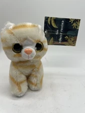 Forest Friends 6 Inch Tiger Cat Yellow White Doll Plush  Stuffed Tags