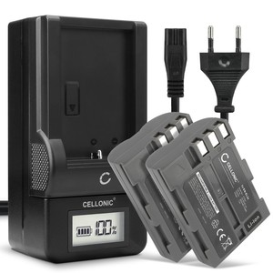 2x Batterie pour Nikon D100 D900 D80 D70s D300 D300S D90 D50 2000mAh + Chargeur