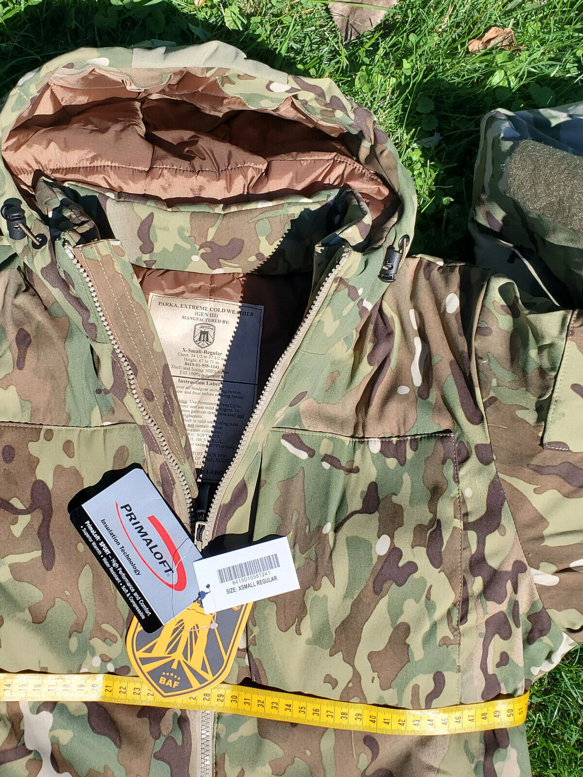 OCP GEN 3 ECWCS Level 7 Army Extreme Cold Weather Jacket Parka