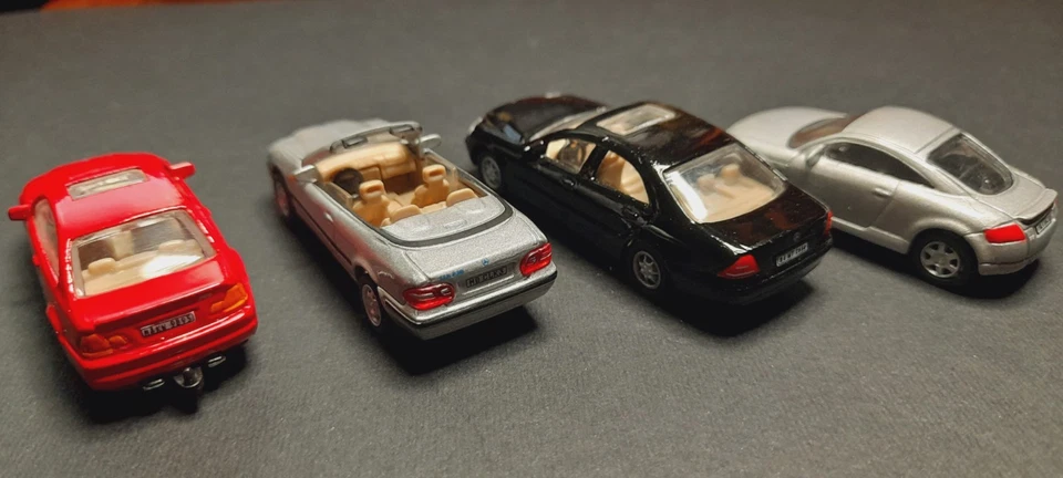 BMW - MERCEDES - AUDI -Joy City 1/72 - pressofuso e plastica - lotto 6 - Immagine 4 di 4