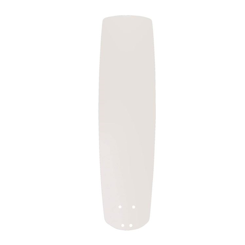 Emerson Kathy Ireland 22" Solid Wood Ceiling Fan Blades Satin White 5-pk B77SW - Picture 1 of 1