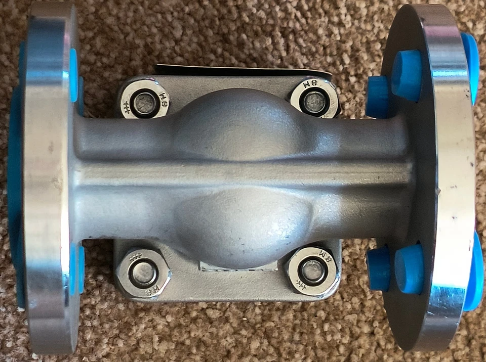 NUEVO Válvula de retención oscilante Velan 1" clase 150 brida SS CF8M F05-0114C-13SX-X330 NOS Foto 3 de 4