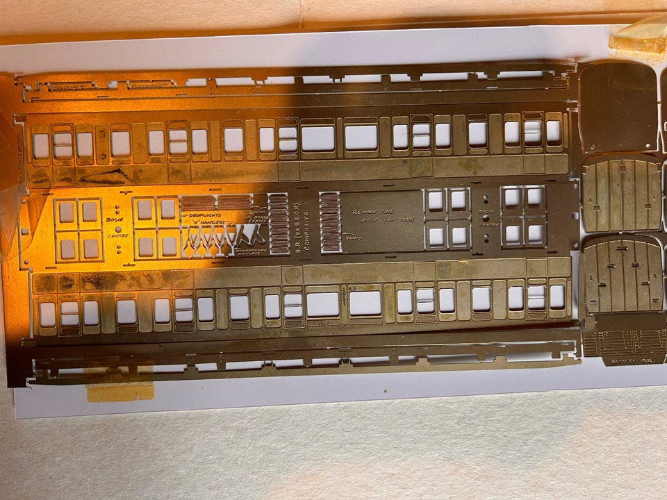 SR (Ex SECR) 51' 1st/3rd Composite"OO"Gauge MODEL FINESCALE Body KIT- MALLARD - Image 2 of 4