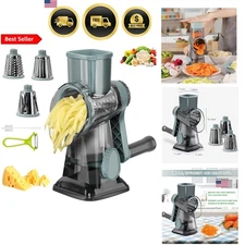 Cheese Grater with Handle Vegetable Nut Shredder Cheese Slicer Food Prep Tool