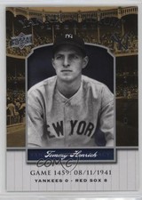 2008 Upper Deck Yankee Stadium Legacy Tommy Henrich #YSL1459 0u0
