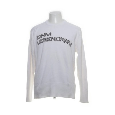 Flash Lights, Strickpullover, Größe: L, Weiß, Acryl/Baumwolle, Print #qVq