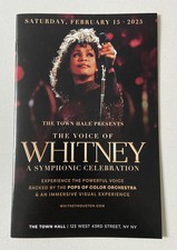 WHITNEY HOUSTON The Voice of Whitney A Symphonic Celebration Town Hall 2/15/25