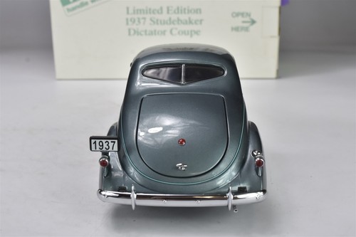 DANBURY MINT 1937 STUDEBAKER DICTATOR COUPE #948 LIMITED EDITION COT BOX 08057 - Picture 5 of 11