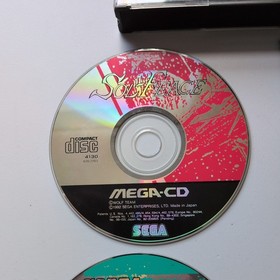 Sega Mega-CD Cobra Command & Sol Feace Game With Manuals