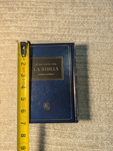 La Biblia-Tora,Profetas,Hagiografos Libro Hebrew W/ Spanish Translation Vol 1&2 - Picture 14 of 14