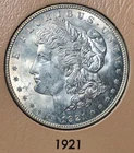 3 Coin Lot Morgan $ Silver Dollars 1921-P, 1921-D, 1921-S    *Blaylock*
